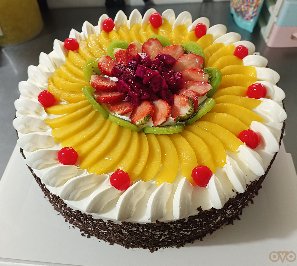 乳脂奶油 生日蛋糕 新鲜水果蛋糕