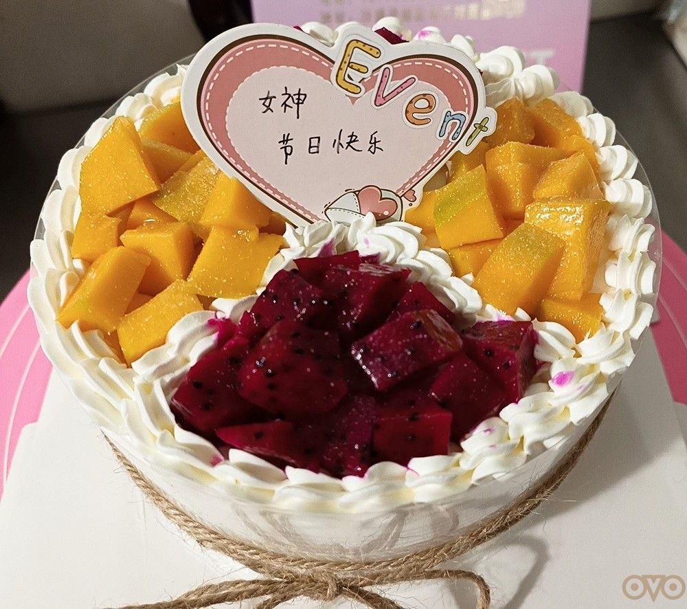 生日蛋糕 白雪公主款 单层生日蛋糕 多水果蛋糕 高品质蛋糕