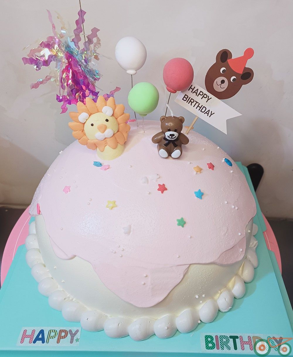 生日蛋糕 圆盖 小吉米 创意款 水果夹心  单层生日蛋糕  高品质蛋糕